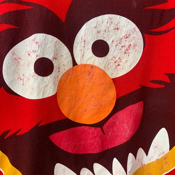 Y2K Vintage "Animal" The Muppets T-shirt size XL. - Picture 3 of 8